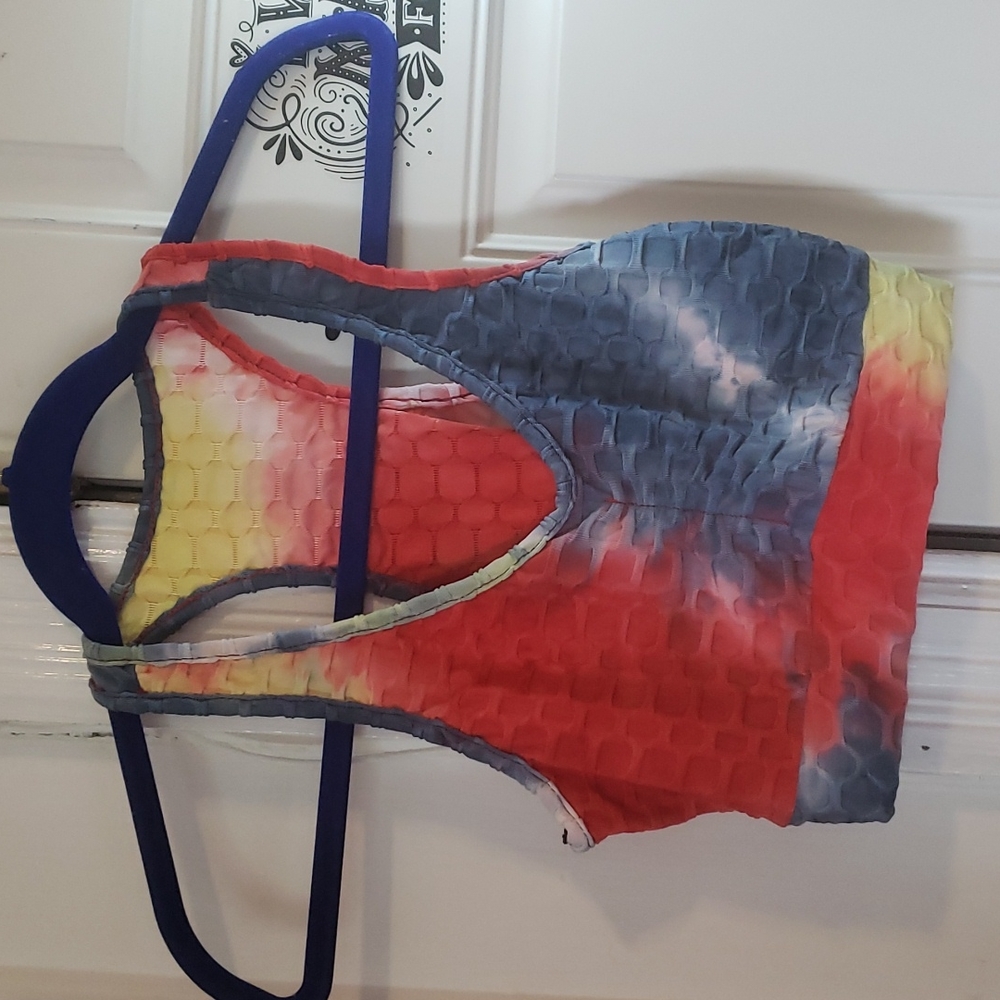 Victoria Collection tye dye short set